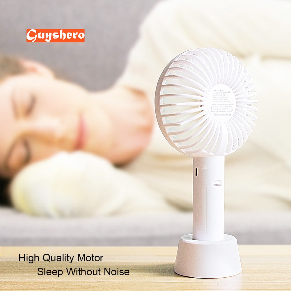 Quạt mini quạt cầm tay nhỏ gọn tiện dụng với tuổi thọ pin dài | BigBuy360 - bigbuy360.vn