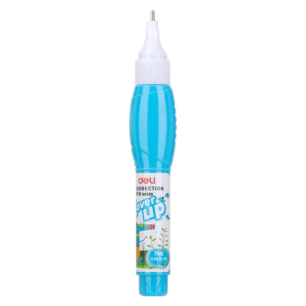 Bút xoá nước 7ml Deli - Hồng/Xanh/Vàng - 1 cái - E39299