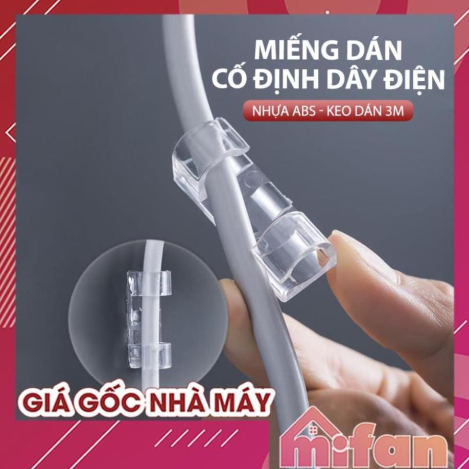 Combo 20 miếng dán cố định dây điện.
