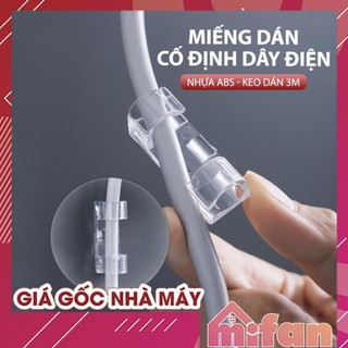 Combo 20 miếng dán cố định dây điện.