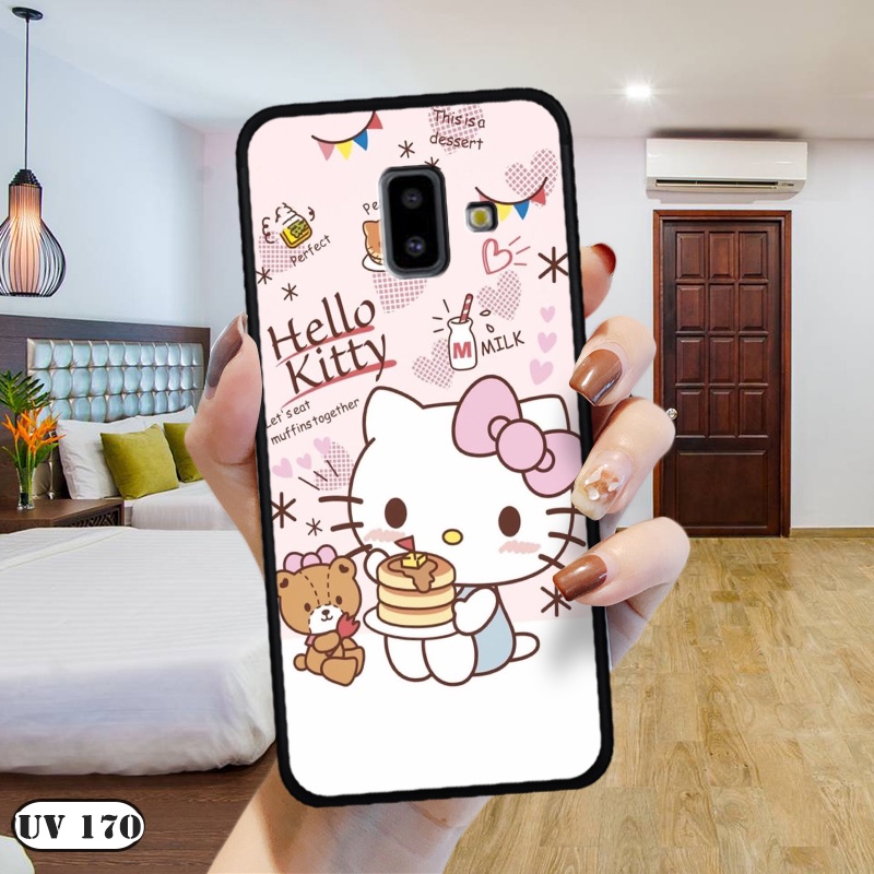 Ốp nhám viền dẻo cho điện thoại Samsung Galaxy J6 Plus