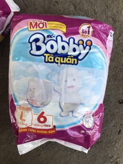 Tã Quần bobby S60-M50-L50-XL-XXL- gói khuyến mại