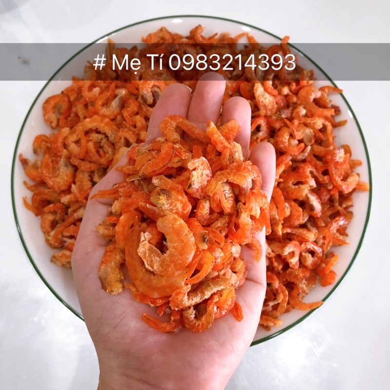 Nõn Tôm Khô 500gr, Đặc Sản Tôm Đất Cà Mau Thiên Nhiên Phơi Khô Không Tẩm Gia Vị, Dai Và Ngọt