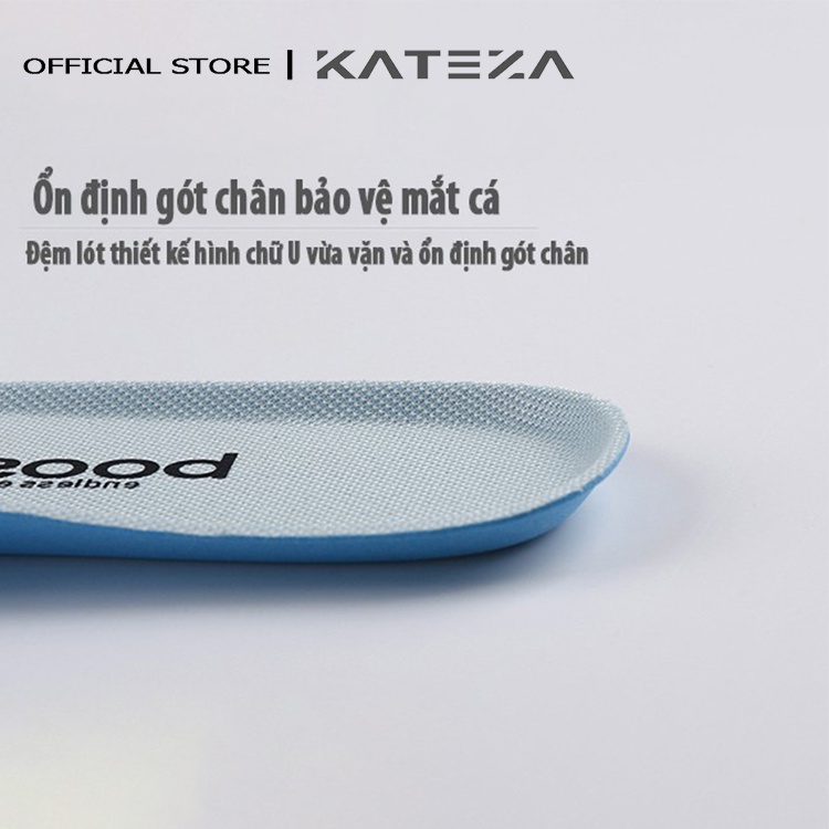 Lót giày thể thao KATEZA êm chân siêu nhẹ giảm xóc, khử mùi, thoáng khí