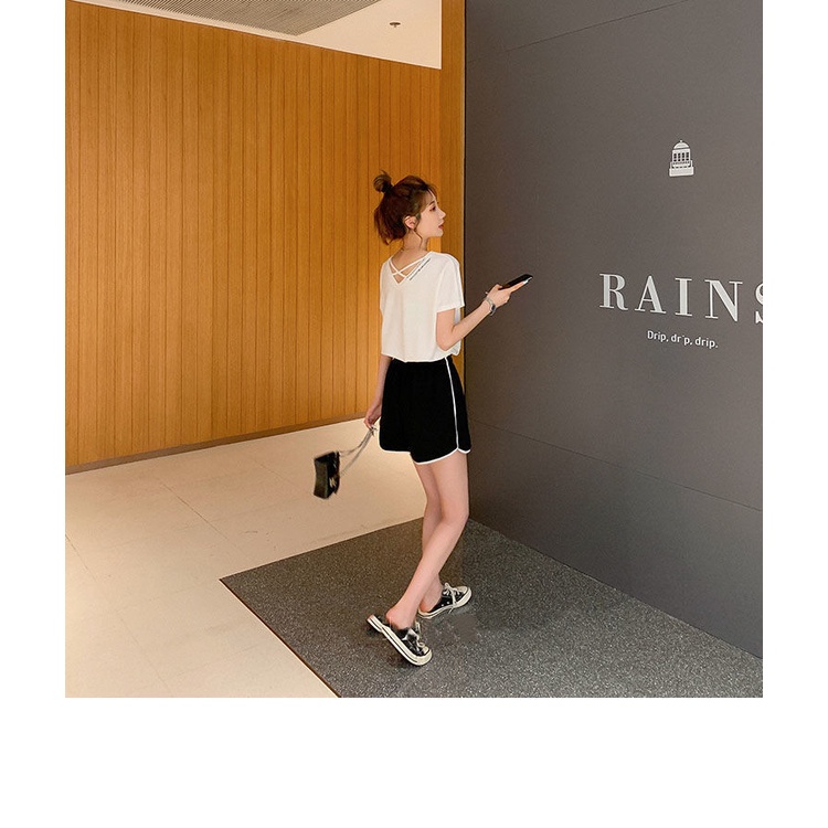 S18246 Áo thun ngắn tay nữ hè hàng nhập