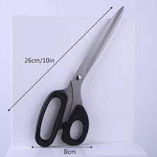 Kéo Cắt Thức Ăn/Kéo Cắt Thịt Nướng Cán Đen Quai Lệch Z6