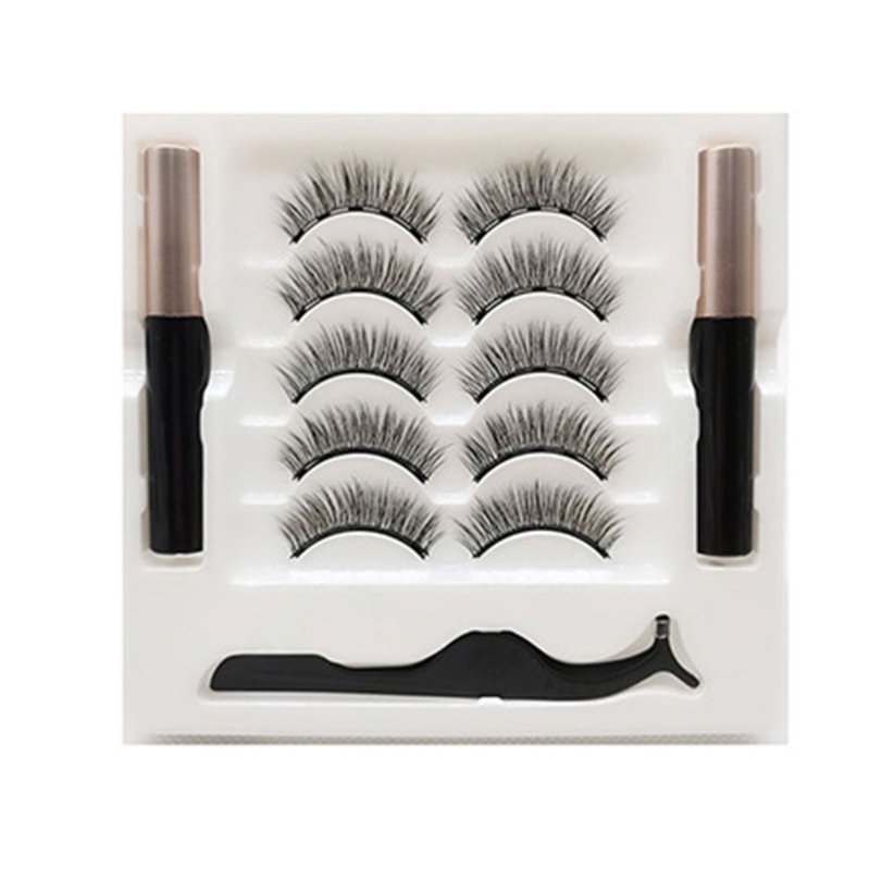 Bộ Bút Kẻ Mắt Dạng Lỏng Kèm Lông Mi Giả Từ Tính YOUYO