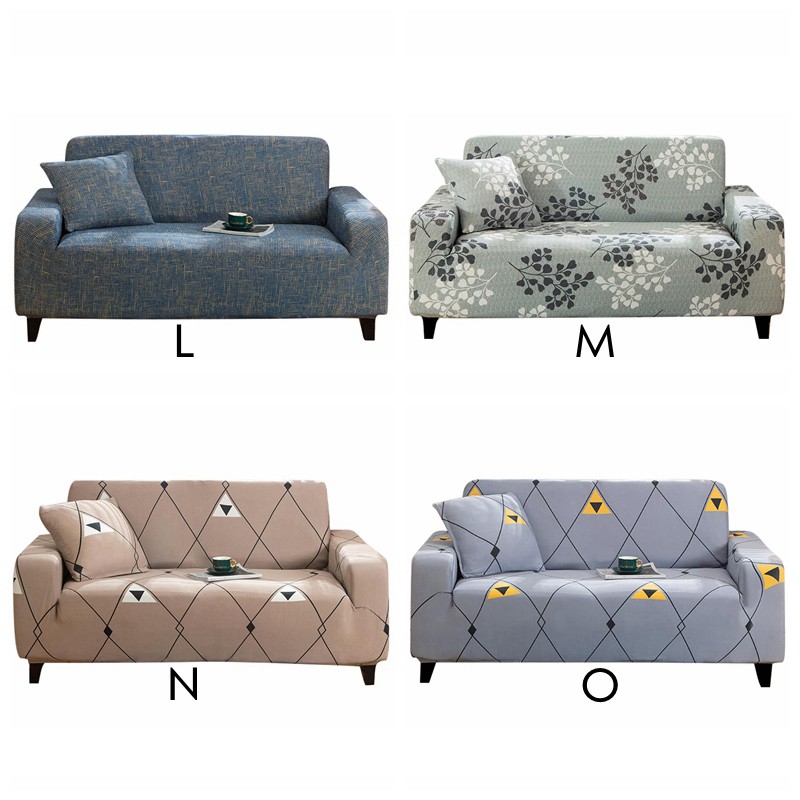 Bộ 1 / 2 / 3 / 4 Bọc Ghế Sofa Họa Tiết Trang Nhã