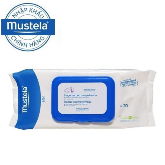 Khăn Giấy Ướt Cho Trẻ Sơ Sinh &amp; Em Bé Mustela 300g