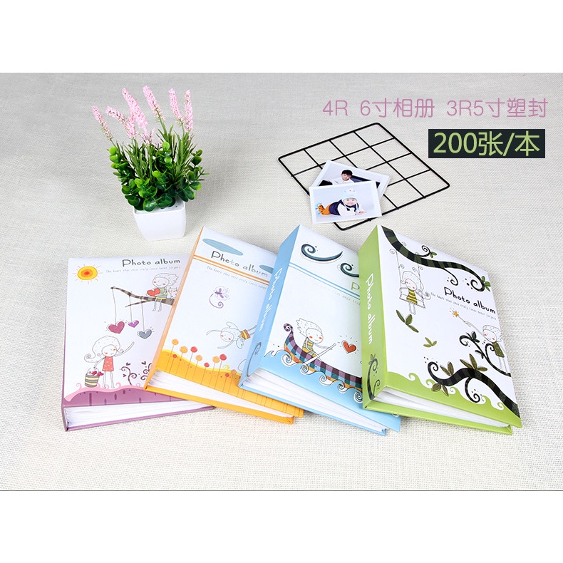Album ảnh 10x15 Đựng Được 200 Tấm 10x15 ép lụa, hoặc 9x13 paltic