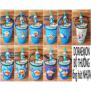 《NẮP THƯỜNG》Combo ly giữ nhiệt DORAEMON