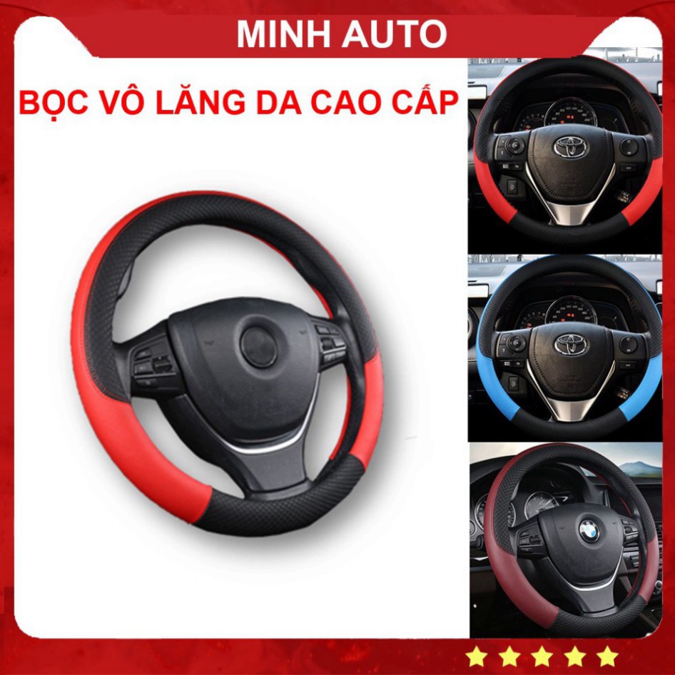 Bọc Vo Lang - Bọc Vô Lăng Cao Cấp - Bọc Volang Da PU  Và Full Màu