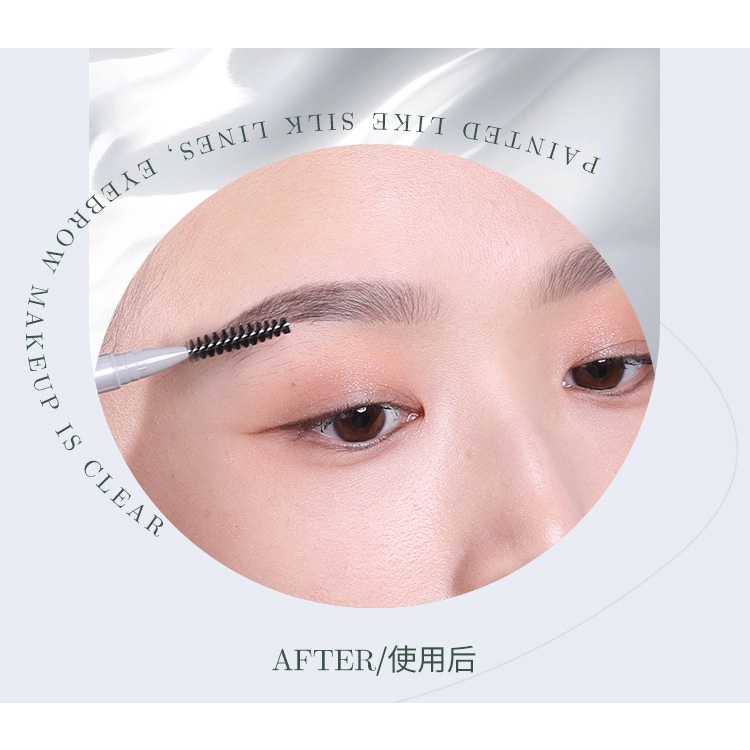 Veecci Bút Kẻ Lông Mày Veecci Dạng Lỏng Chống Thấm Nước Và Mồ Hôi Lâu Trôi Đầu Bút Siêu Mảnh mỹ phẩm nội địa trung