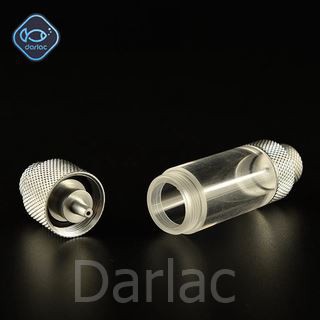 Đếm giọt CO2 loại 2 đầu nhôm không rỉ cho hồ cây thủy sinh cá tép cảnh - Darlac's Aquaria CO2 count drops