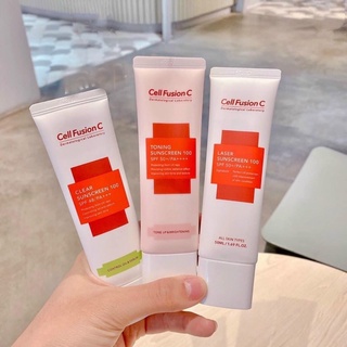 [Chính hãng 2 size] Kem chống nắng Cell Fushion Mẫu Mới