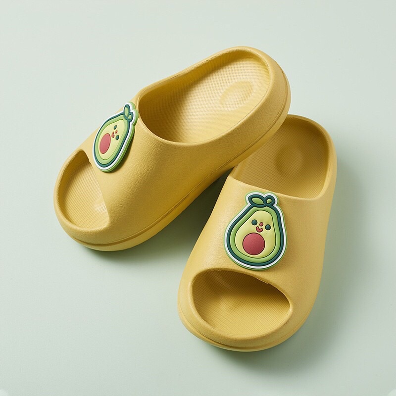 Dép lê bánh mì trẻ em mẫu mới 2021 [Hoa quả] cho bé từ 2-6 tuổi mã DLA4