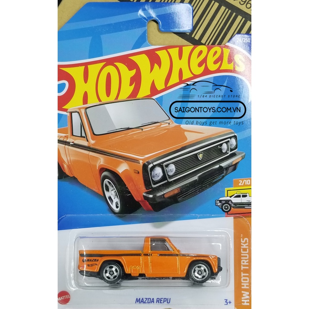 [HOT WHEELS - Mazda Repu] Xe mô hình đồ chơi chính hãng MATTEL Tỷ lệ 1:64