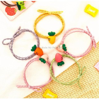 🍇Dây Buộc Tóc Hình Cà Rốt Cute🍇