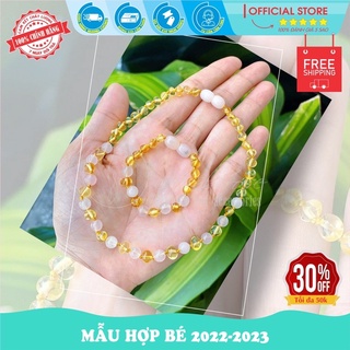 Bộ vòng cổ amber úc cho bé 0-10 tuổi svcabrvh