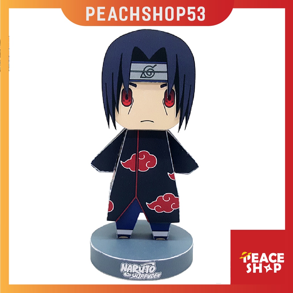 Mô hình giấy Anime Chibi Uchiha Itachi - Naruto Shippuden OS2