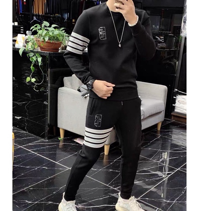 Bộ Quần Áo Thu Đông Nam - Bộ Thể Thao Nam Chất Nỉ - 𝐀𝐫𝐮 𝐒𝐡𝐨𝐩 𝐁𝐚́𝐧 𝐇𝐚̀𝐧𝐠 𝐂𝐨́ 𝐓𝐚̂𝐦