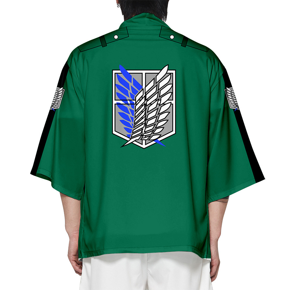 Áo  Kimono Unisex Phong  Anime Attack On Titan