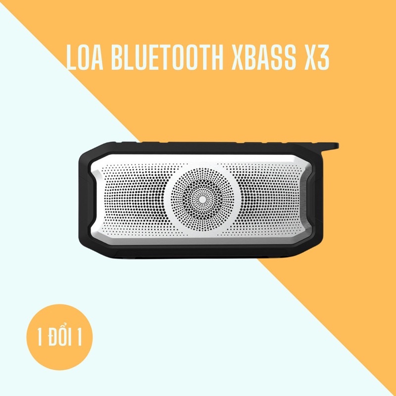 Loa Bluetooth Xbass X3 tiêu chuẩn quân đội