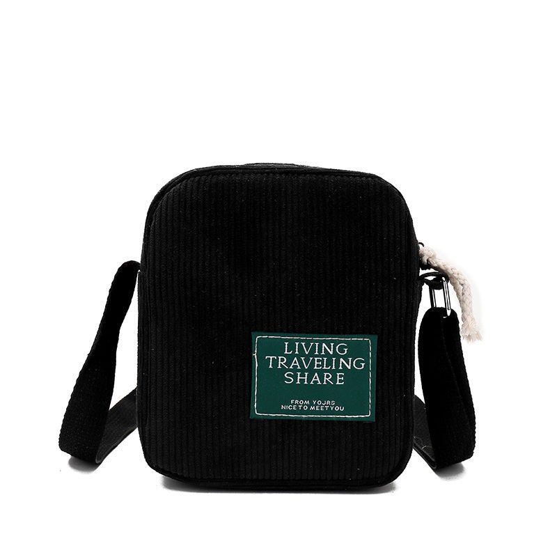 Túi xách tote vải bố đeo chéo mềm giá rẻ đi học LUKAMO TX59