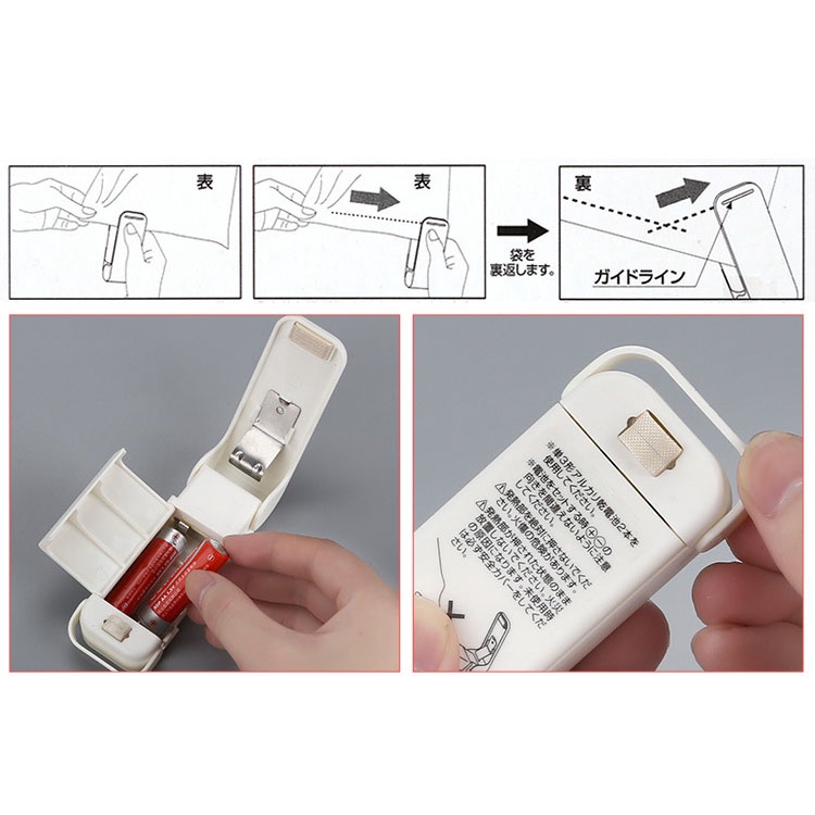 Máy Hàn Miệng Túi Nhựa Mini Cầm Tay Nhật Bản Tiện Dụng, Dễ Sử Dùng Cho Nhiều Loại Bao Bì