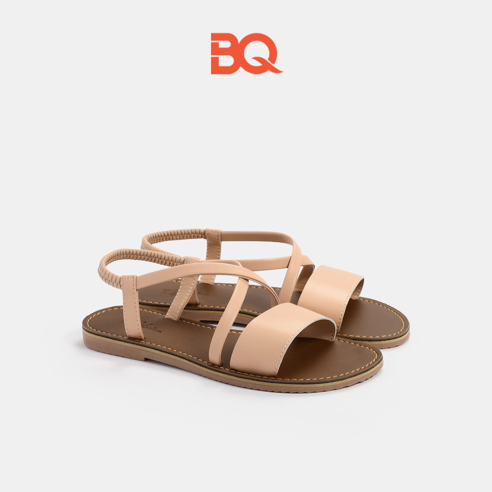 [Mã BMLTA50 giảm đến 50K đơn 99K] Giày sandal nữ đẹp quai ngang đế bệt SD BQ06