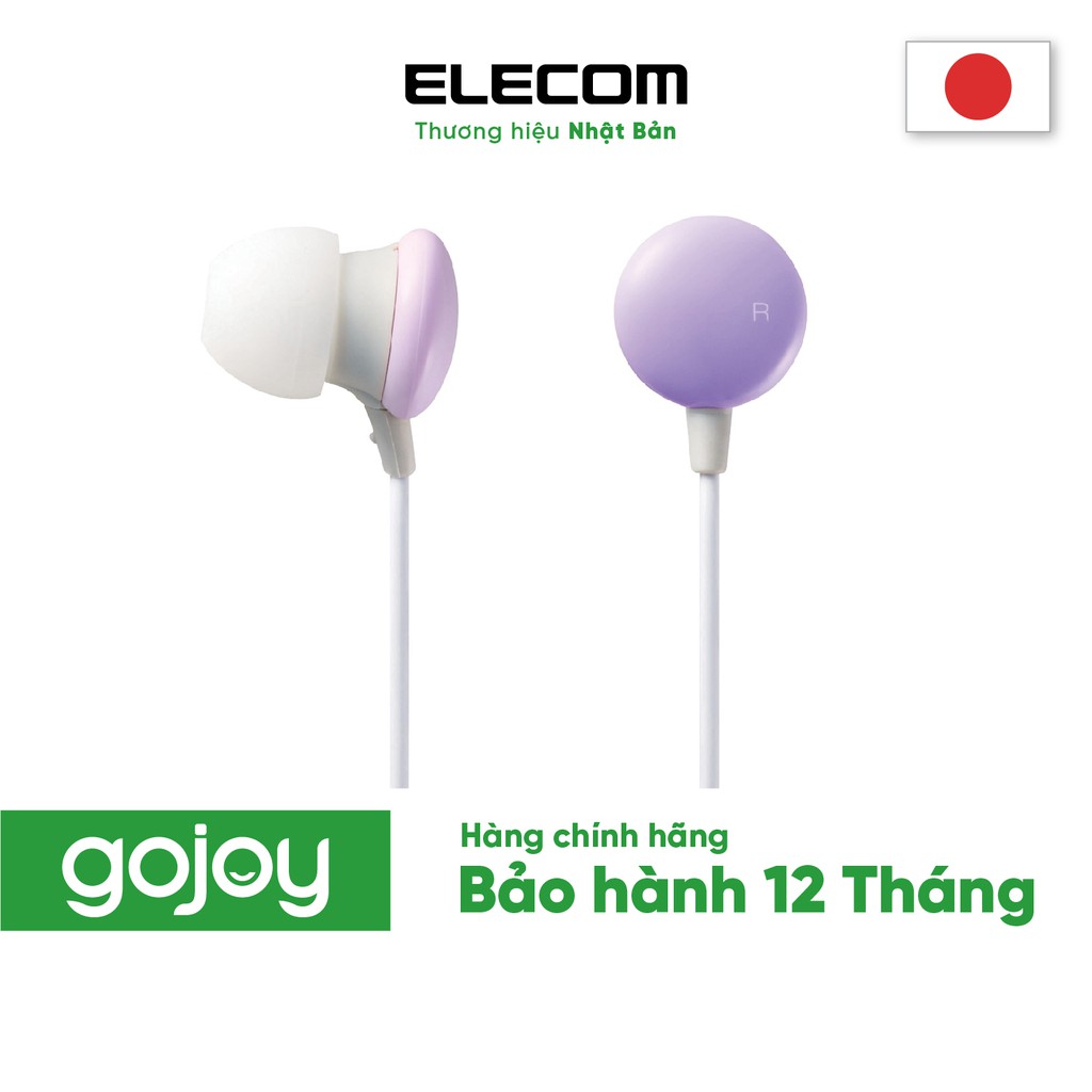 Tai nghe nhét tai ELECOM EHP-CC100A Hàng chính hãng - Bảo hành 12 tháng