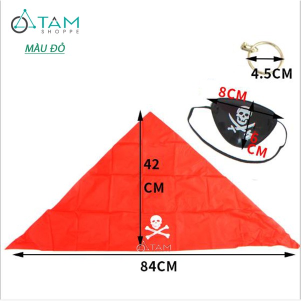 Bộ 3 món hóa trang hải tặc