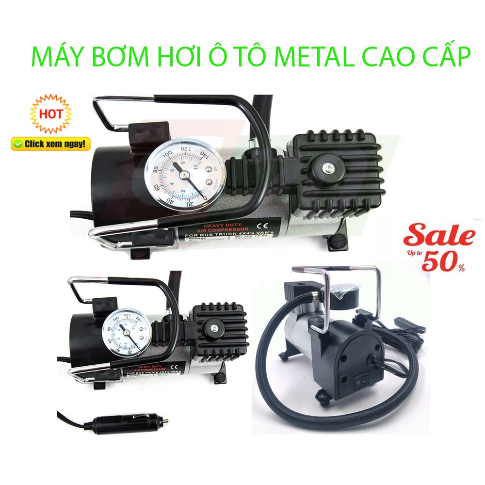 Máy Nén Khí Áp Suất Cao - Bơm Hơi Ô Tô, Xe Máy, Xe Đạp