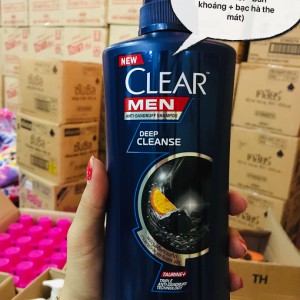 Dầu gội Clear Men- Thái Lan 450ml (Mẫu mới)