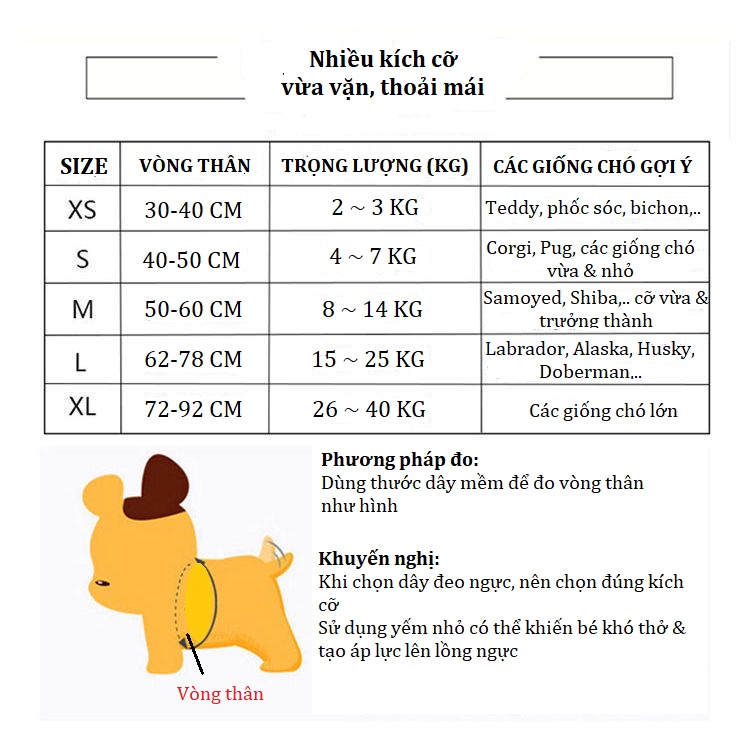 Đai Yếm Cao Cấp & Sang Trọng Cho Chó