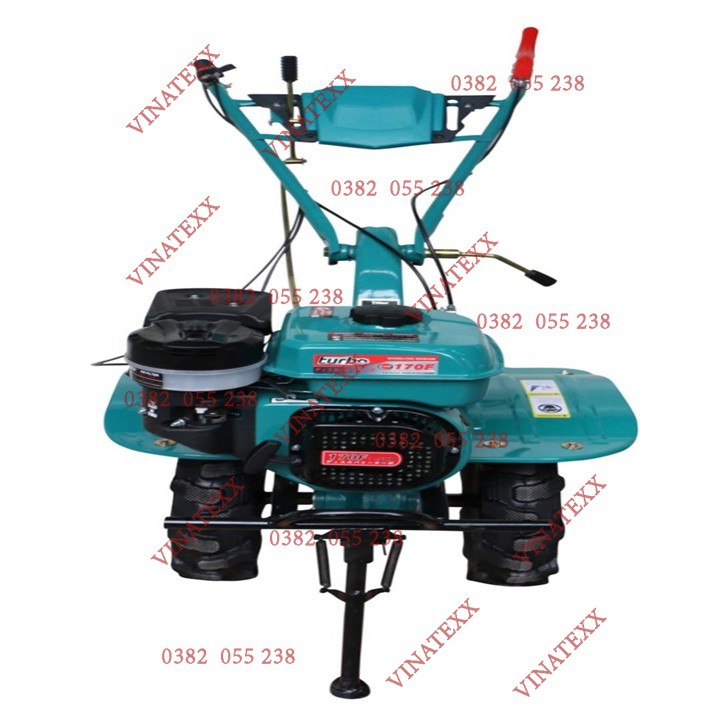 Máy Xới Đất Mini Đa Năng TURBO 170F Chạy Xăng 7,5HP