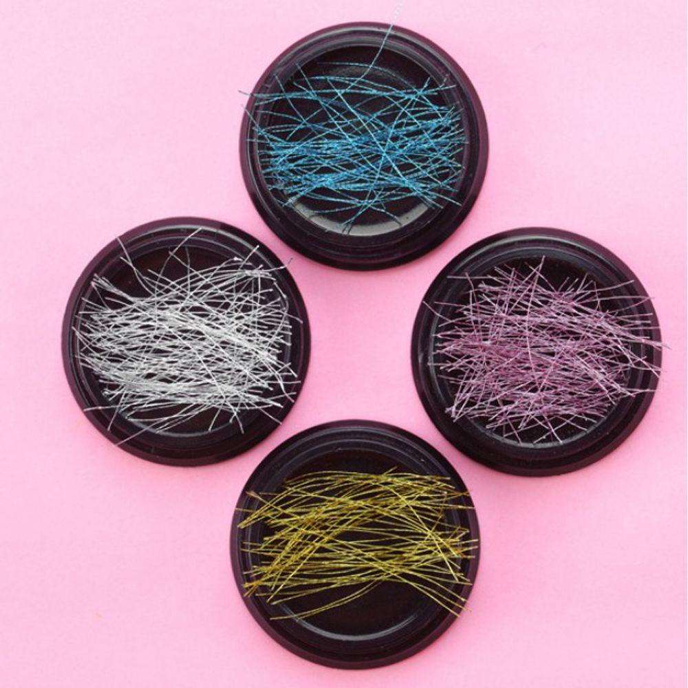 MELODG Hộp Kim Tuyến Siêu Mỏng Hình Trăng Sao Trang Trí Móng Tay