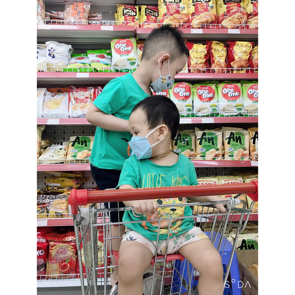 KHẨU TRANG 3D HÌNH CHO BÉ-N95-KF94-SÉT 10 Cái | BigBuy360 - bigbuy360.vn