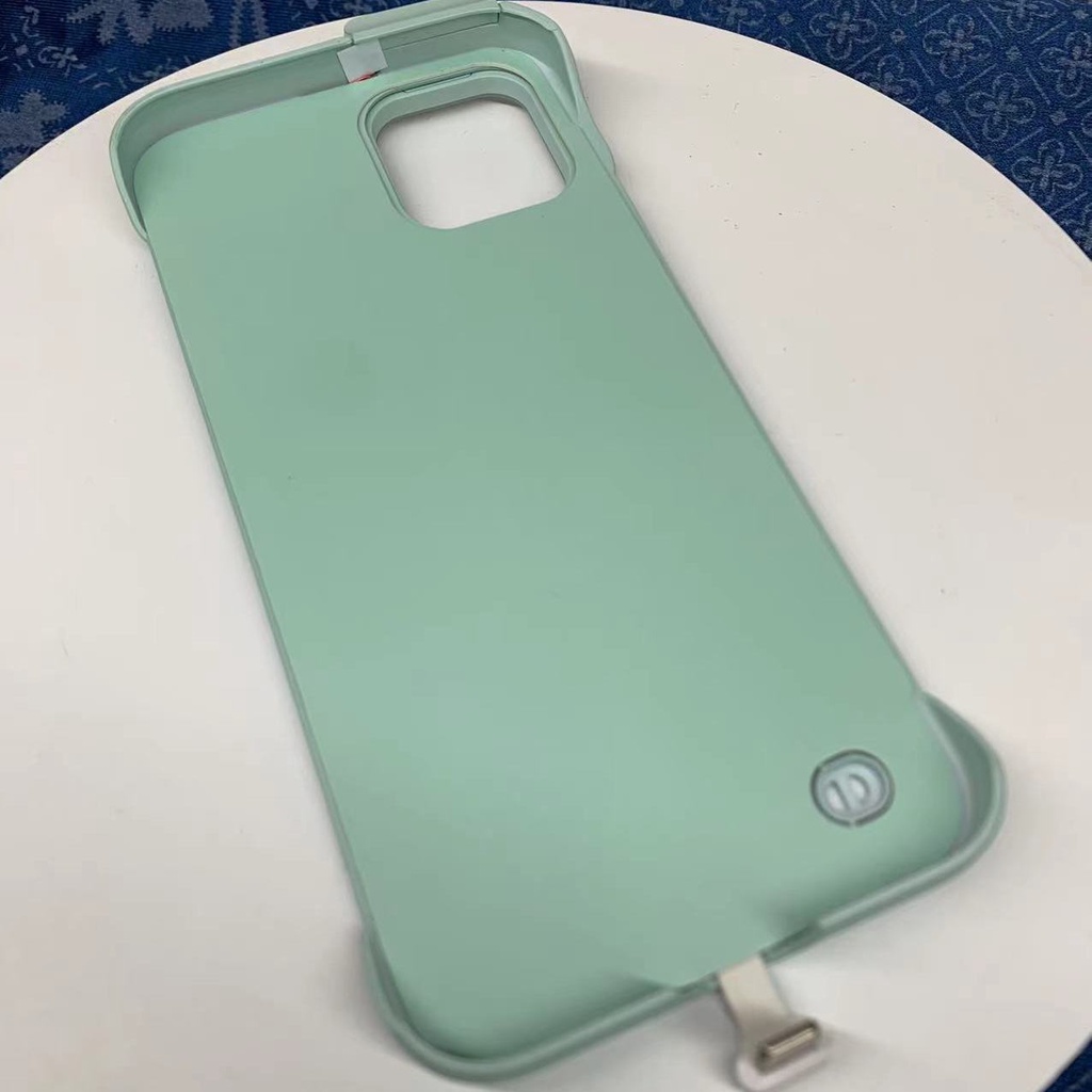 Ốp Điện Thoại Có Vòng Đèn Nhấp Nháy Cho iPhone 12 12Pro