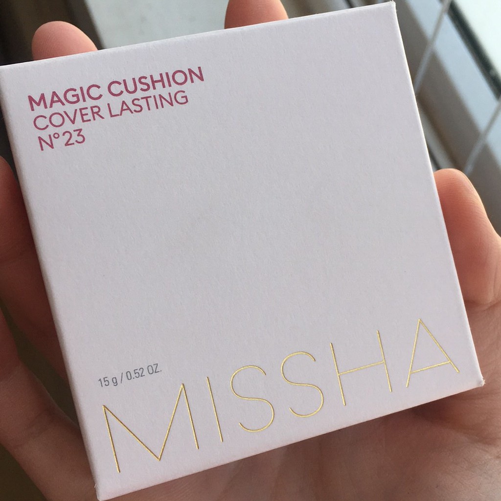 CUSHION MISSHA VỎ HỒNG - Phấn Nước MISSHA M MAGIC CUSHION SPF 50+ PA+++ - 1 LÕI