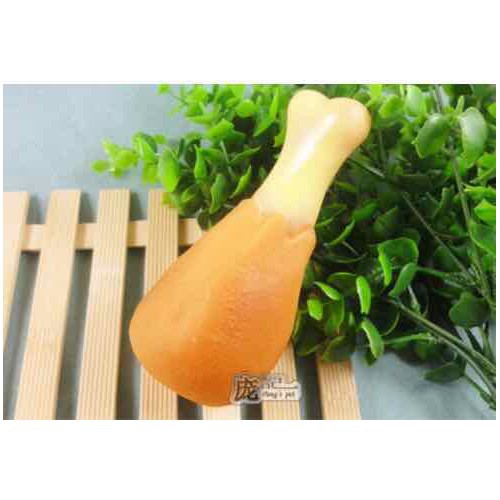 Đùi Gà Nhựa - Đồ Chơi Gặm Kêu Cho Chó Mèo