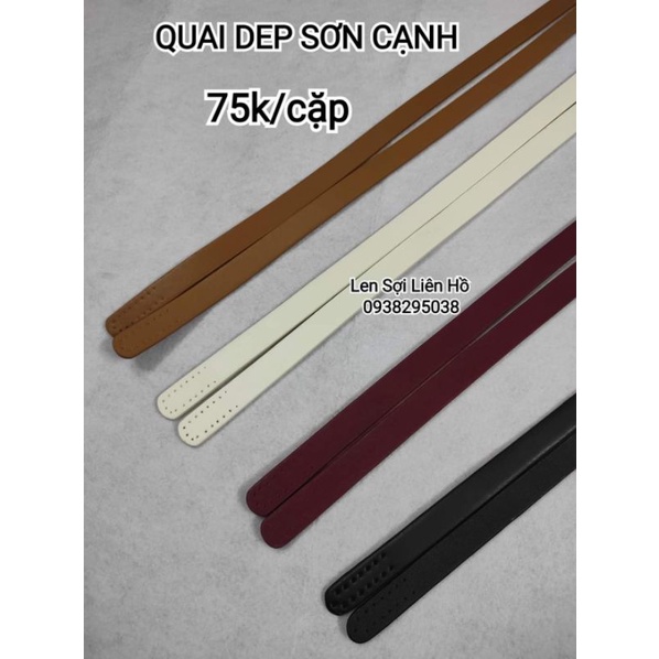 Quai da PU sơn cạnh