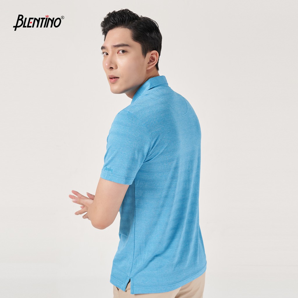 Blentino Áo thun ngắn tay có cổ namPL0721