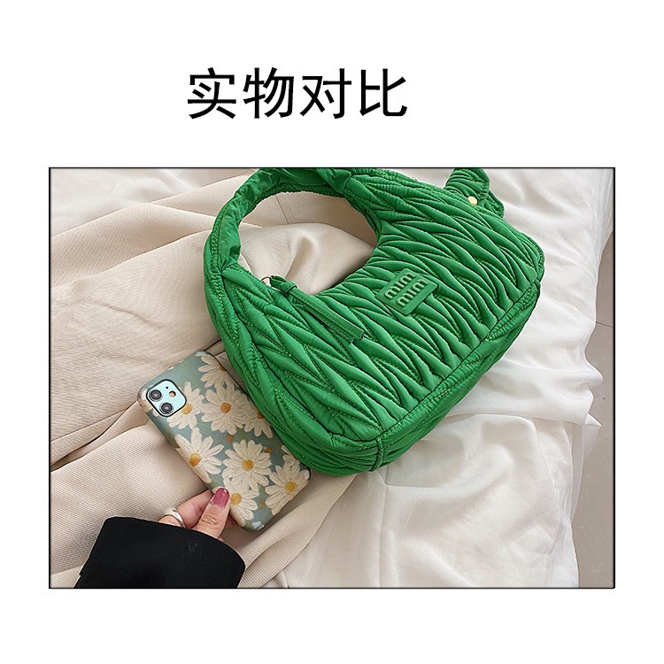 Túi Đeo Chéo Thêu Đường Chỉ Phong Cách Hàn Quốc Dành Cho Nữ