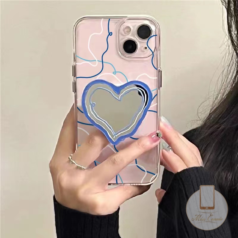 Giá Đỡ Điện Thoại Dạng Nhẫn Hình Trái Tim Dễ Thương