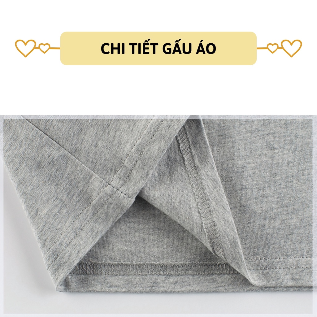 Áo thun dài tay bé trai 27Kids thu đông nam 100% Cotton cho trẻ từ 2-10 tuổi BLTS4