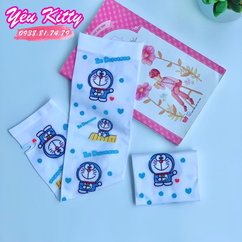 GĂNG TAY CHỐNG NẮNG HELLO KITTY DORAEMON