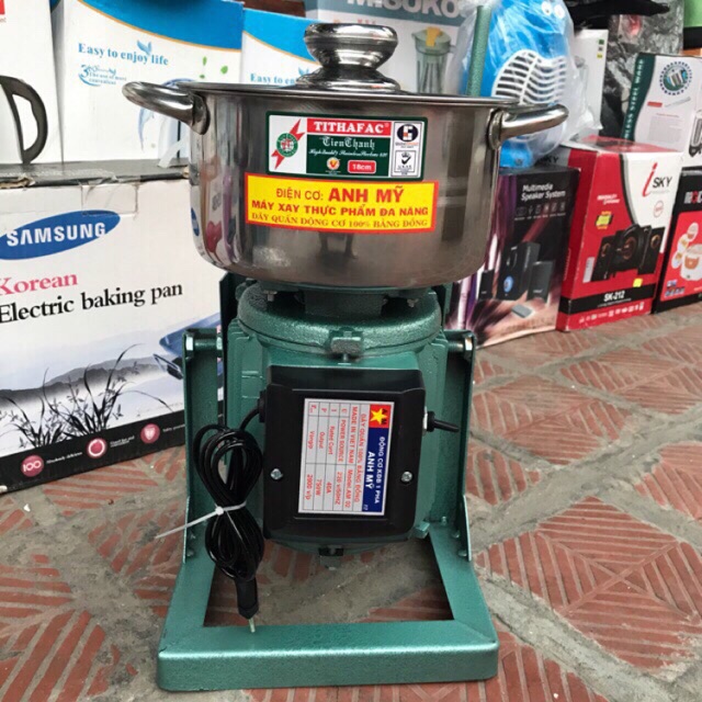 Máy say thịt 750w, tặng kèm 1 cần đánh ruốc