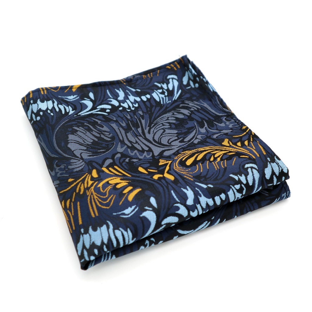 Khăn Tay Vuông Họa Tiết Hoa Sang Trọng Cho Nam