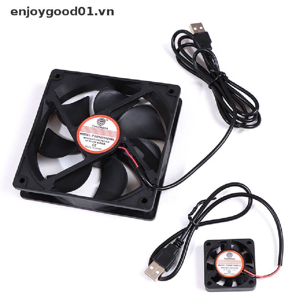 Quạt tản nhiệt không chổi than USB DC 5V không ồn cho máy tính